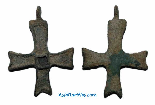 Nestorian bronze cross from Semirech’e.